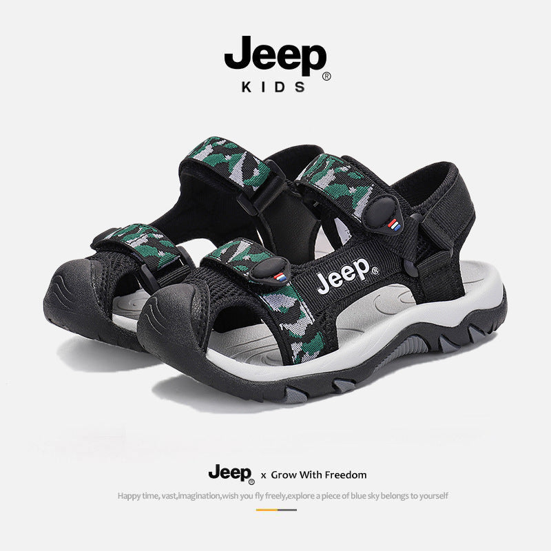 Children's Closed Toe Summer Breathable Elementary School Kid's Sandals