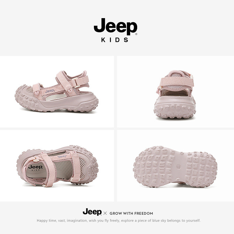Children's Wading Soft Bottom Upstream Closed Toe Kid's Sandals