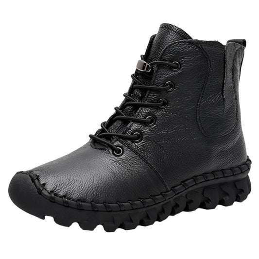 Women's For Short Spring Mother's Cotton Soft Boots
