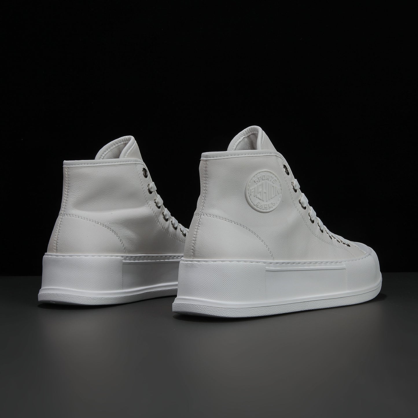 Men's Full Grain Cow Board Street Trendy Versatile Casual Shoes