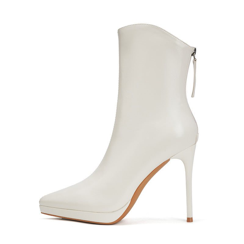 Cool Versatile Fashion Unique Elegant Winter Women's Leather Boots