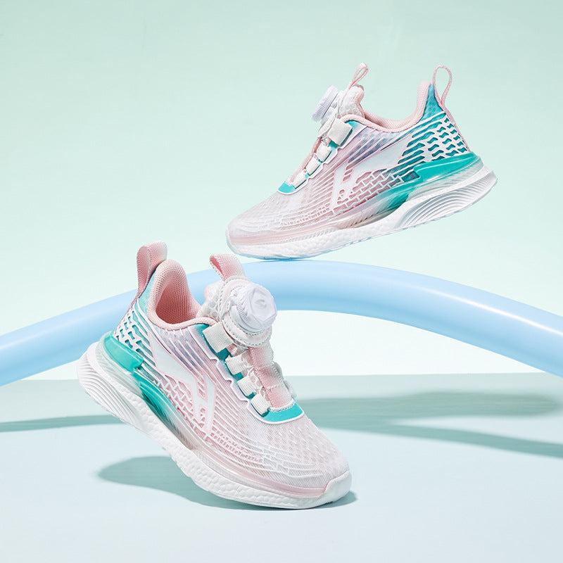 Children's Summer Rotating Buckle Light Boys Single Kid's Sandals