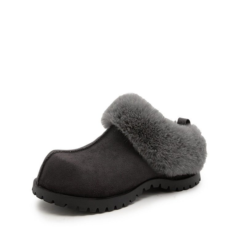 Invisible Height Increasing Step-on Two-way Wear Half Snow Boots
