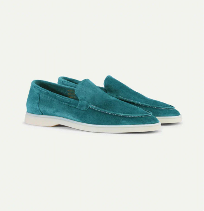 Men's Beef Tendon Soft Bottom Slip-on Driving Loafers/doug Shoes