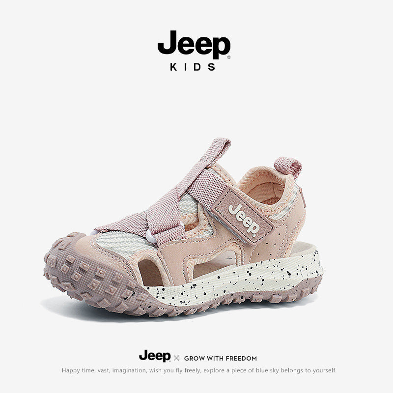 Children's Closed Toe Summer Breathable Frame Kid's Sandals