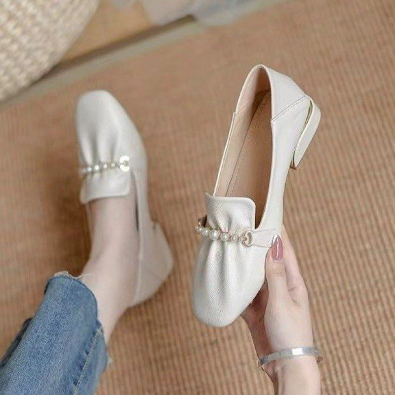 Women's & Men's Style Gentle Elegant French Dress Soft Bottom Not Women's Shoes