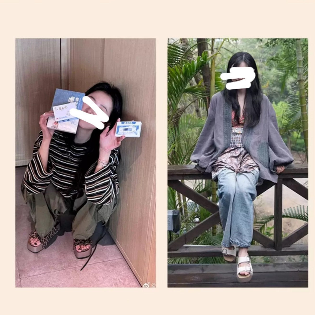 Genuine Toast Thick-soled Beach Outdoor Wear Slippers