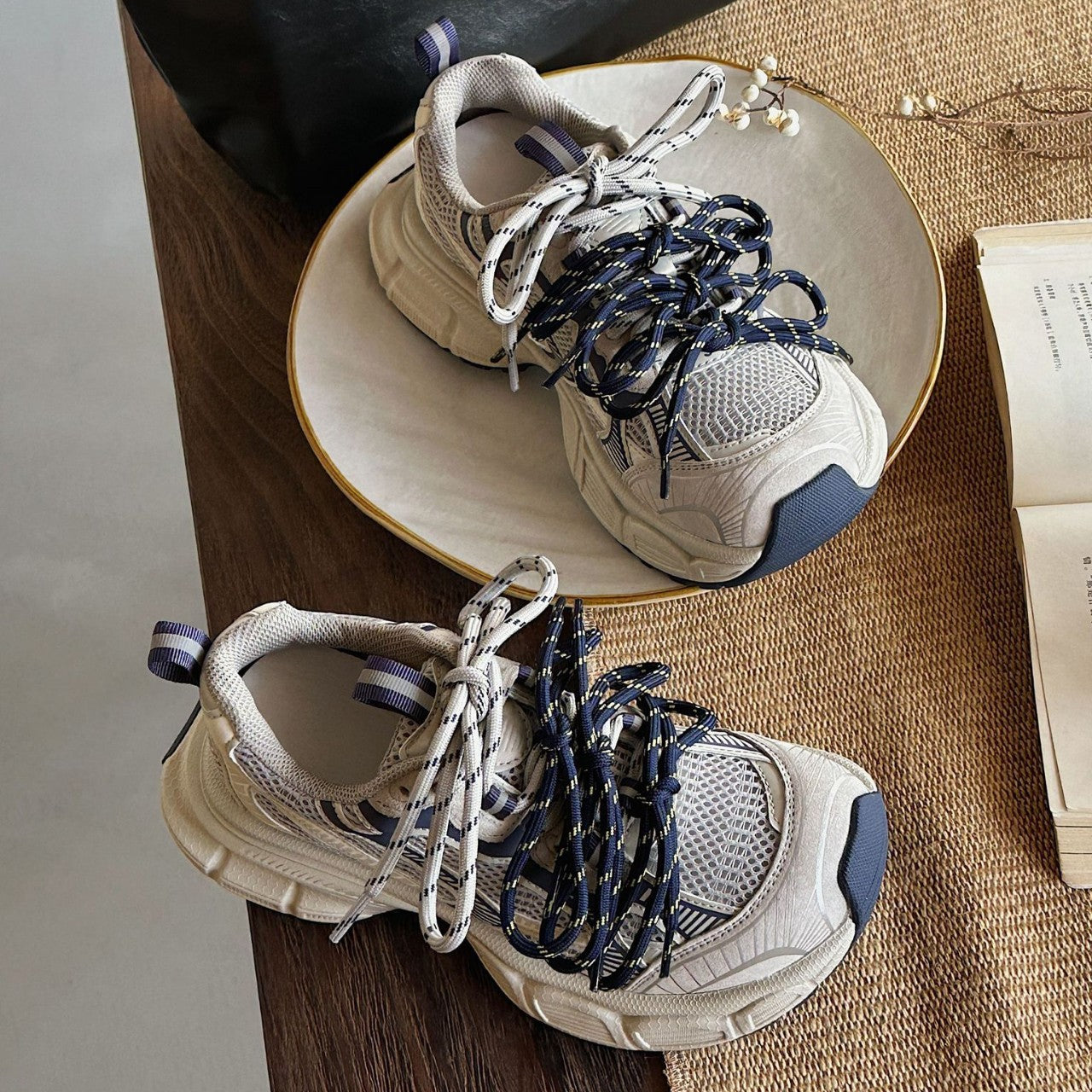 Women's Goods Genuine Platform Dad Autumn Retro Lightweight Elevator Sneakers