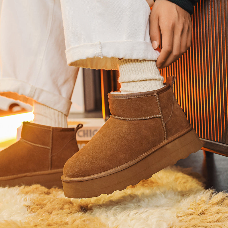 Northeast Cotton Padded Winter Thickening Thermal Snow Boots