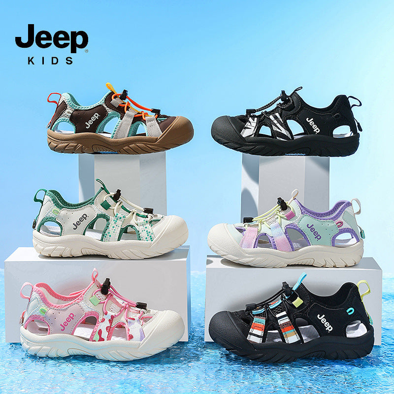 Children's Summer Wading River Tracing Outdoor Toe Kid's Sandals