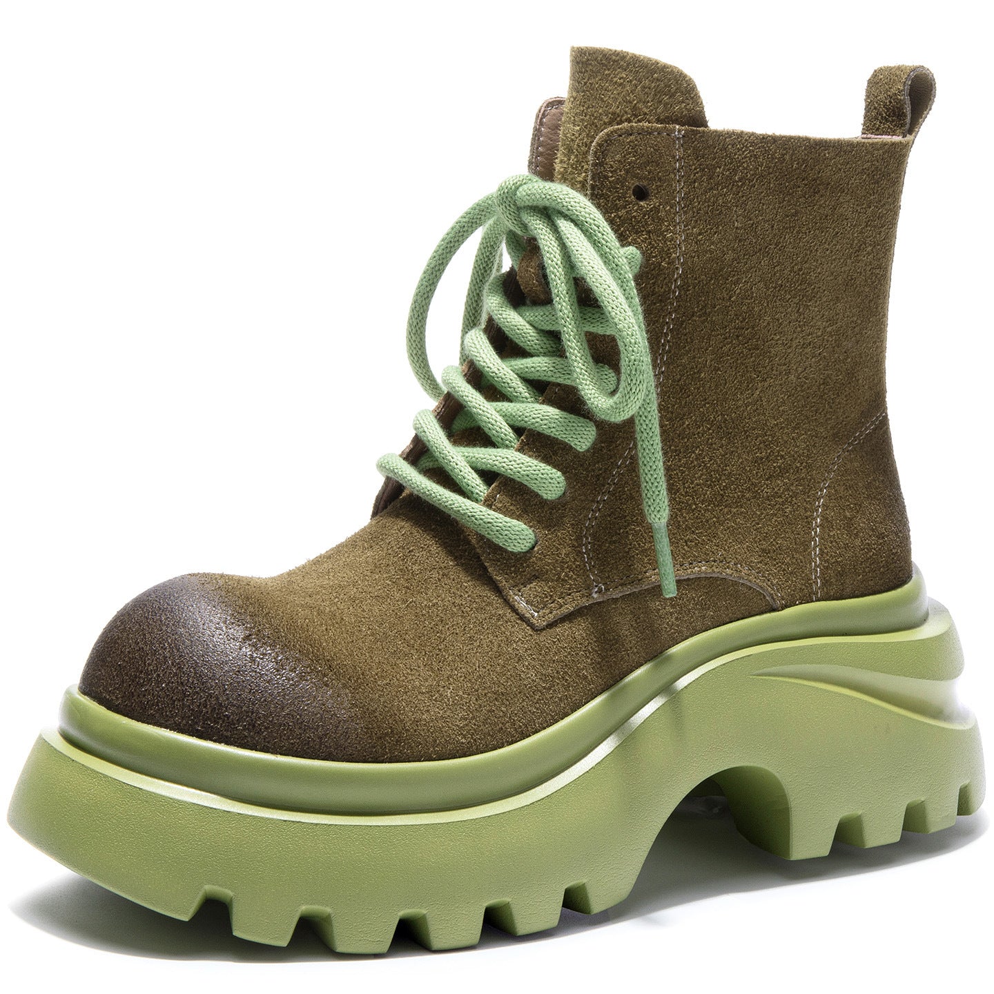 Women's Martin British Style Frosted Motorcycle Fashionable Women's Leather Boots