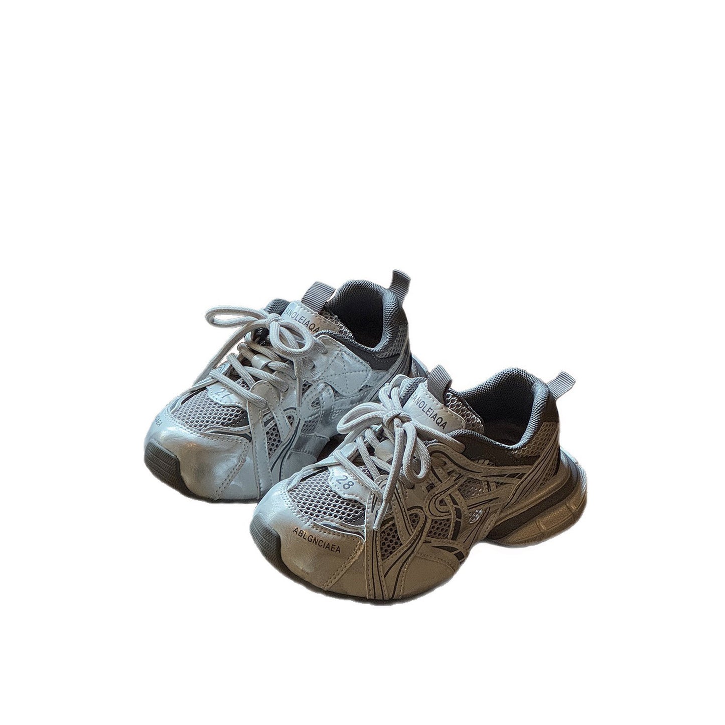Children's Summer Dad Fashion Bag Bottom Single Net Pippen Children's Sports Shoes