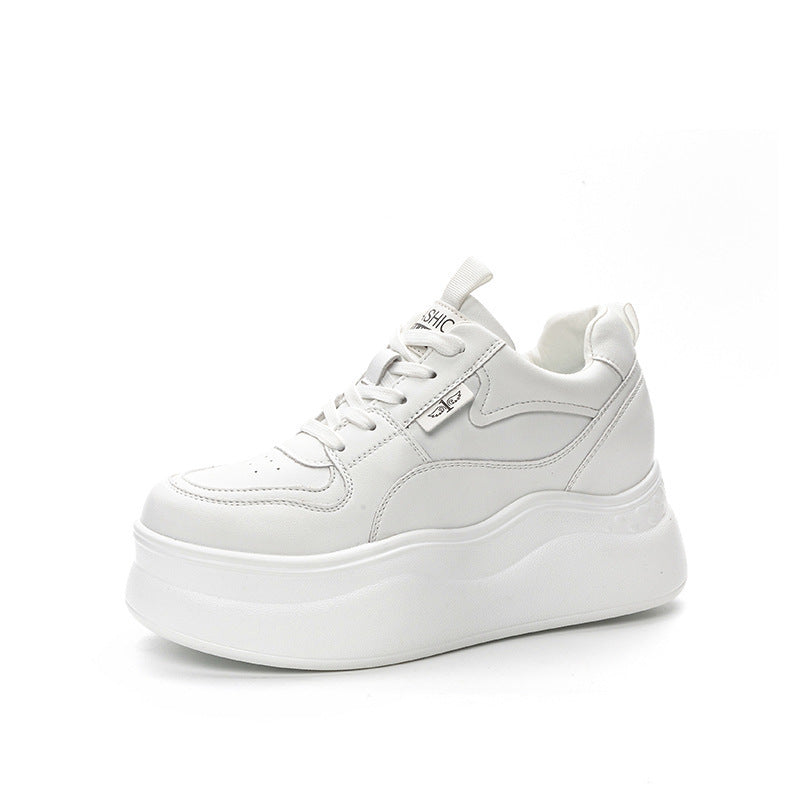 Women's Thick Bottom Inner Height Increasing Small Women's Casual Shoes