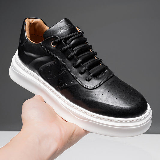 Men's Flow British Style Polished Soft Bottom Sneakers