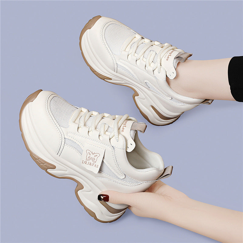 Women's Inner Height Increase Dad Small Jogging Sneakers