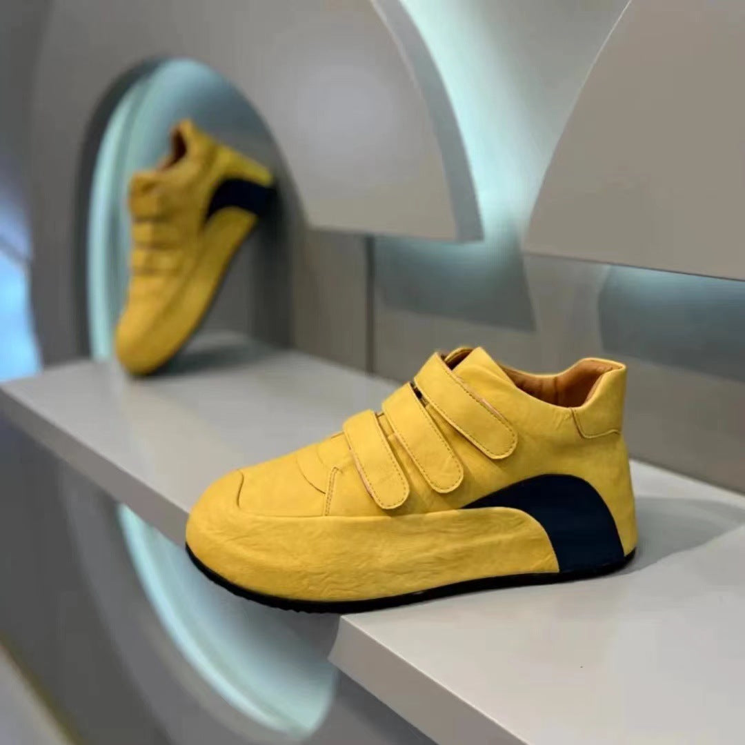 Men's Autumn Velcro Soft Bottom Breathable Stylish Men's Sports Shoes