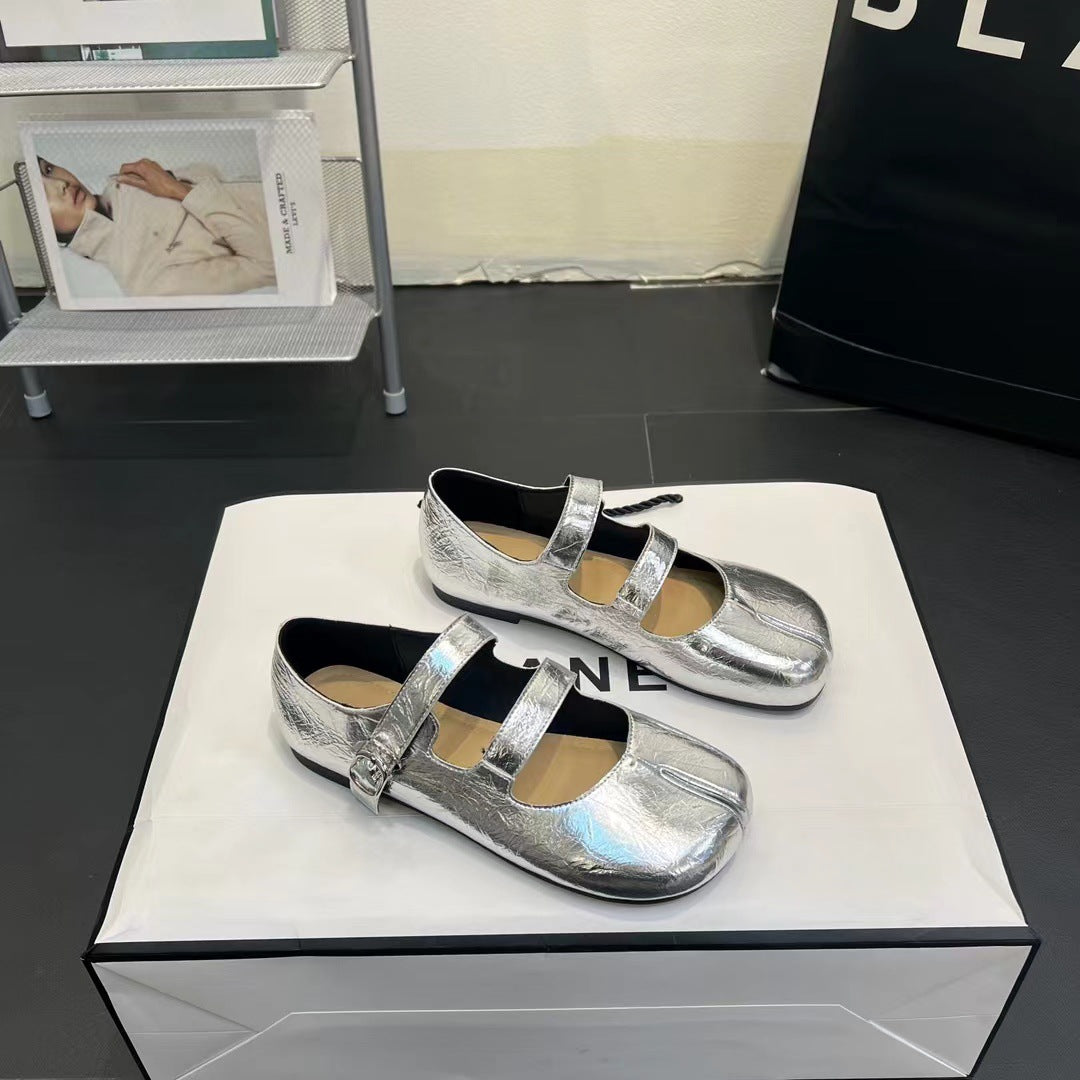 Women's Jane Spring Horseshoe Split Toe Comfortable Fashion Women's Shoes