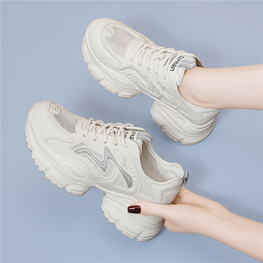 Women's Platform Dad Small Height Increasing Spring Casual Shoes