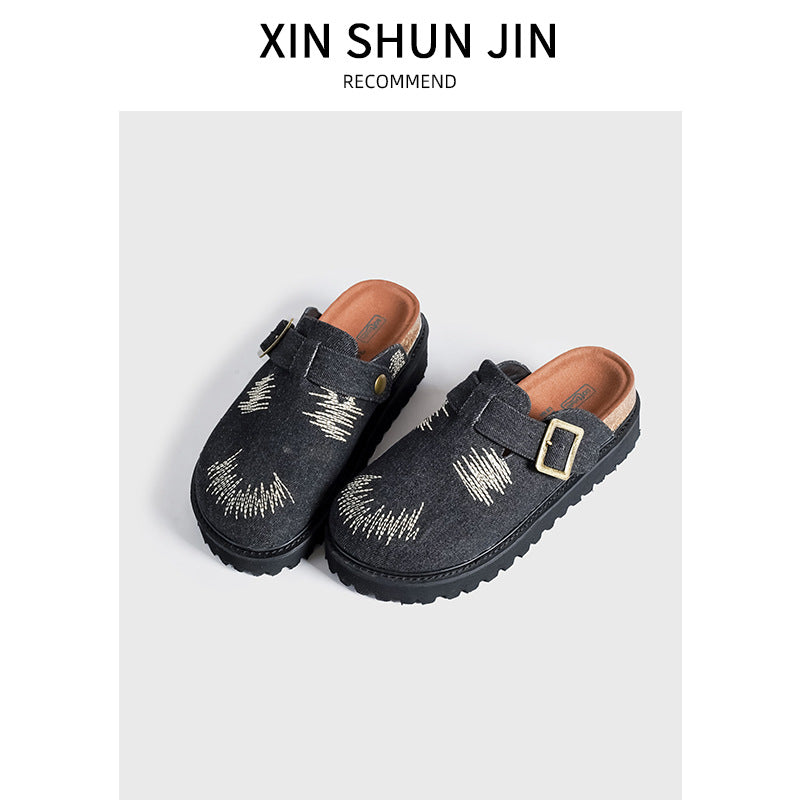 Women's Cap Outdoor Wear Summer Niche Design Sense Retro Casual Shoes