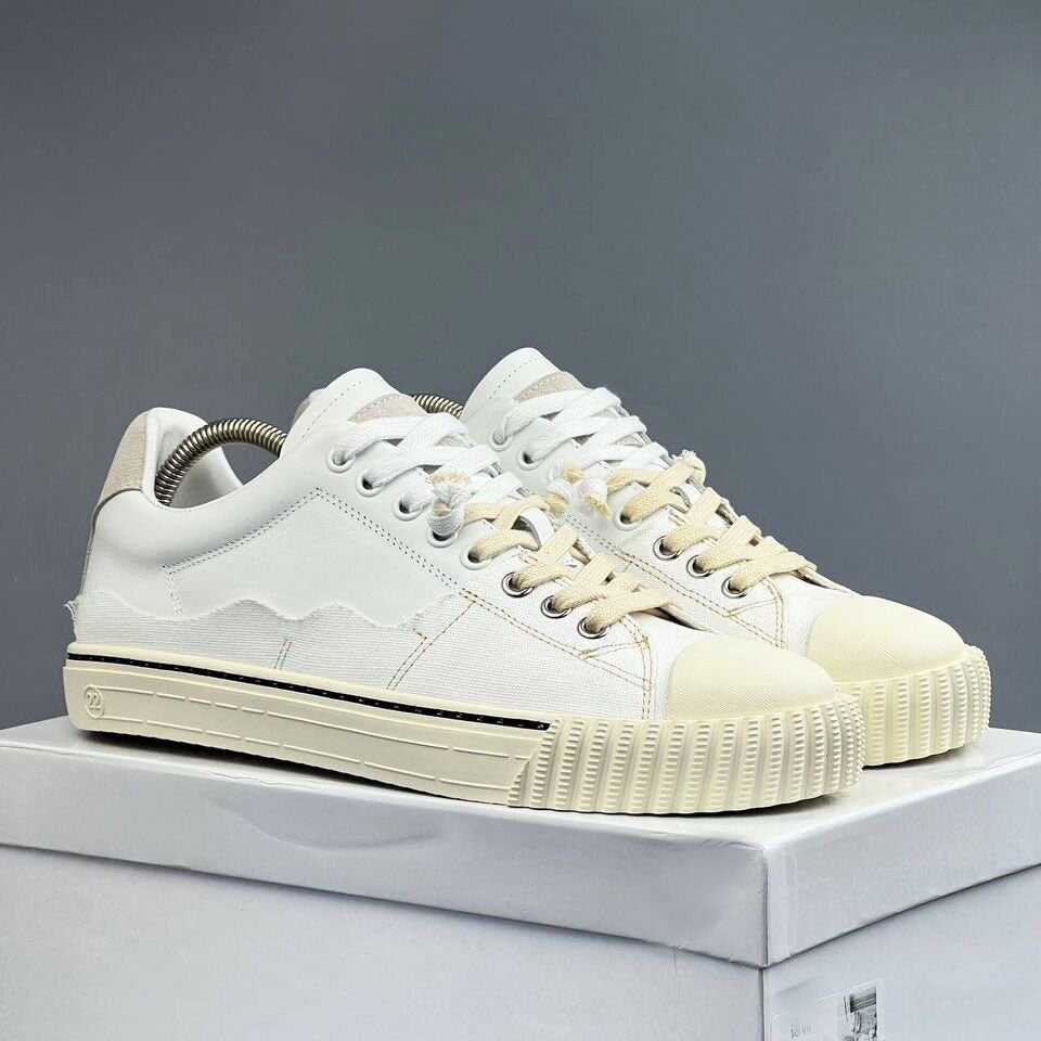Men's Color Matching Stylish British Fashion Couple Men's Board Shoes