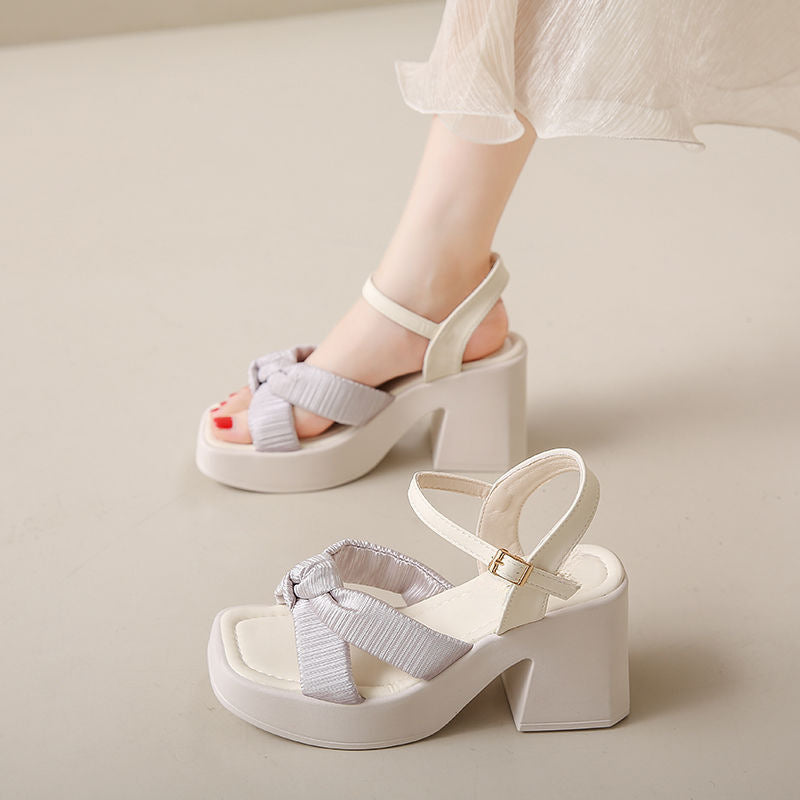 Women's Chunky Fashion Summer Trendy Fairy Style With Sandals