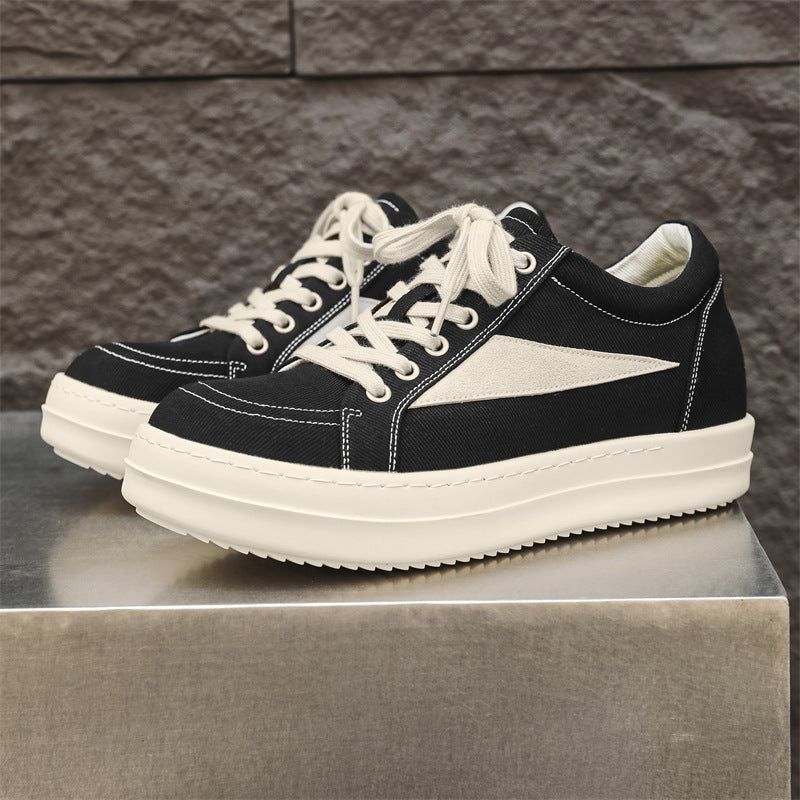 Men's Briefs Niche Thick Bottom Increased American Black Sneakers