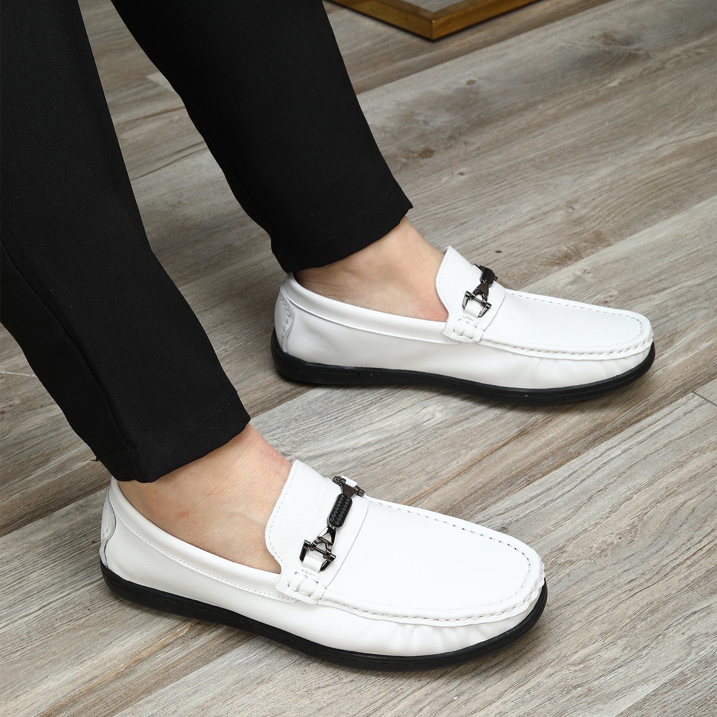 Men's Soft Bottom Breathable Comfortable Slip-on Loafers/doug Shoes