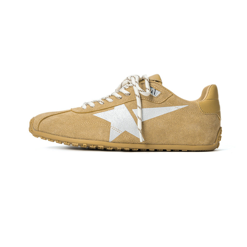 Women's Print Star Little Dirty Thin Bottom Sneakers