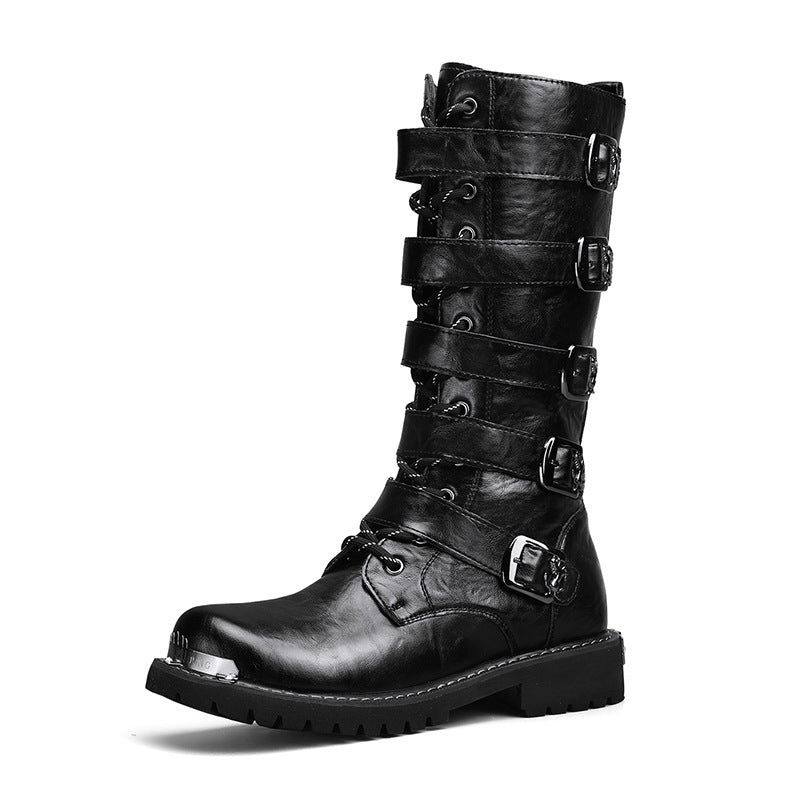 Men's Fashion Tough Man Martin Plus Size Palace Style Boots