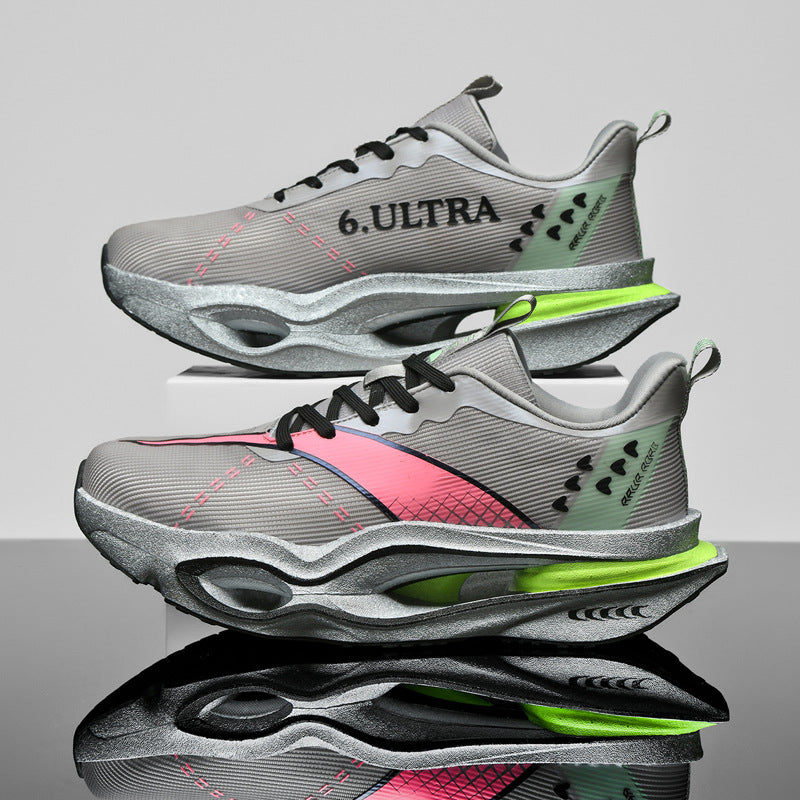 Men's Breathable Shock Absorption Running Lightweight Mesh Men's Sports Shoes