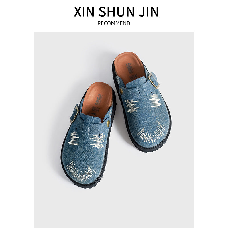 Women's Cap Outdoor Wear Summer Niche Design Sense Retro Casual Shoes