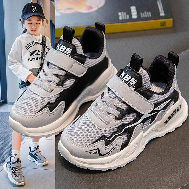 Children's Mesh Breathable Outdoor Small Medium Boys Kid's Sneakers