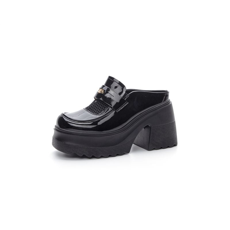 Women's Toe Box For Outdoors Mesh Hollow Genuine Slippers