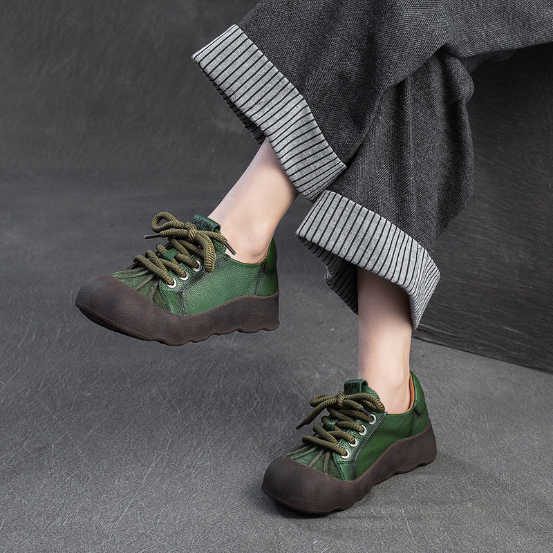 Women's Retro British Style Shell Toe Pumps Women's Casual Shoes