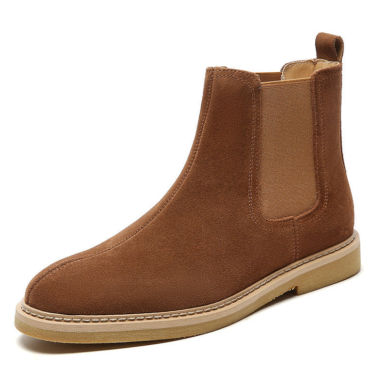 Men's Winter Chelsea Suede Martin Large Size Boots