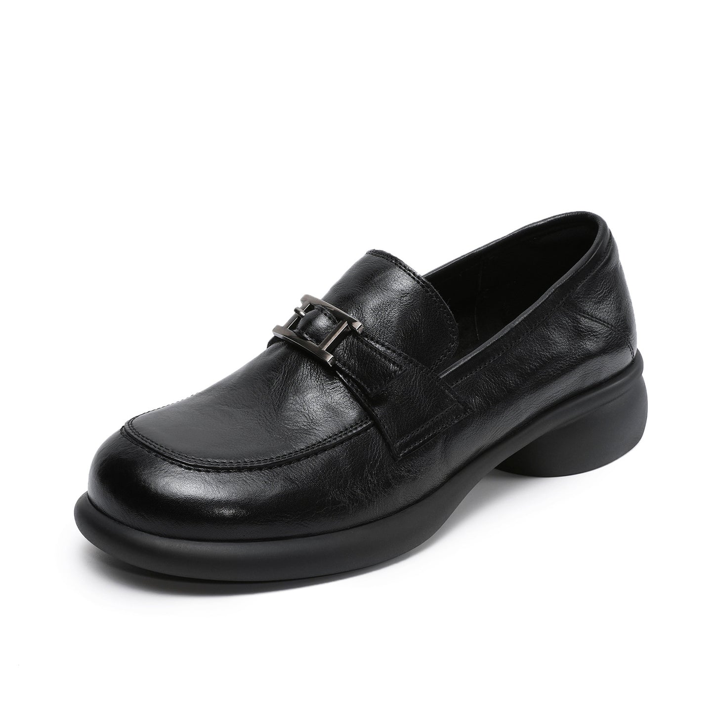 Women's Belt Ornament Spring Retro Fashion Soft Bottom Comfortable Women's Casual Shoes