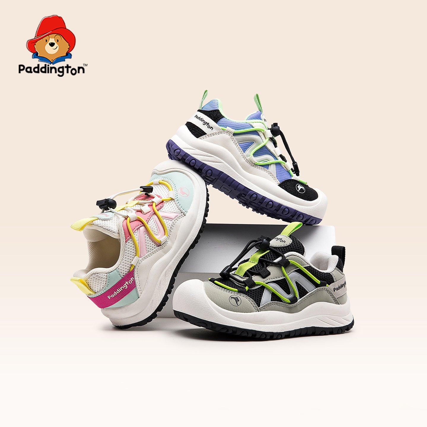 Paddington Bear Hiking Autumn Outdoor Fashion Casual Shoes