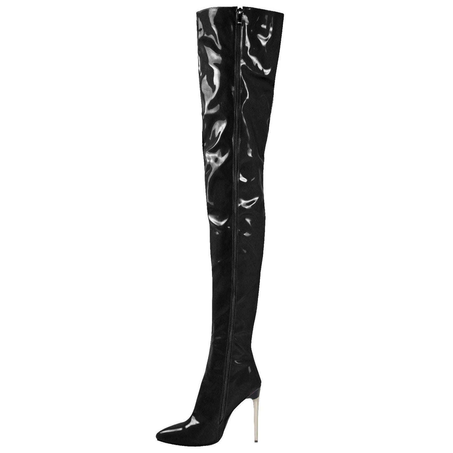 High Metal Stiletto Fashion Fried Street Boots