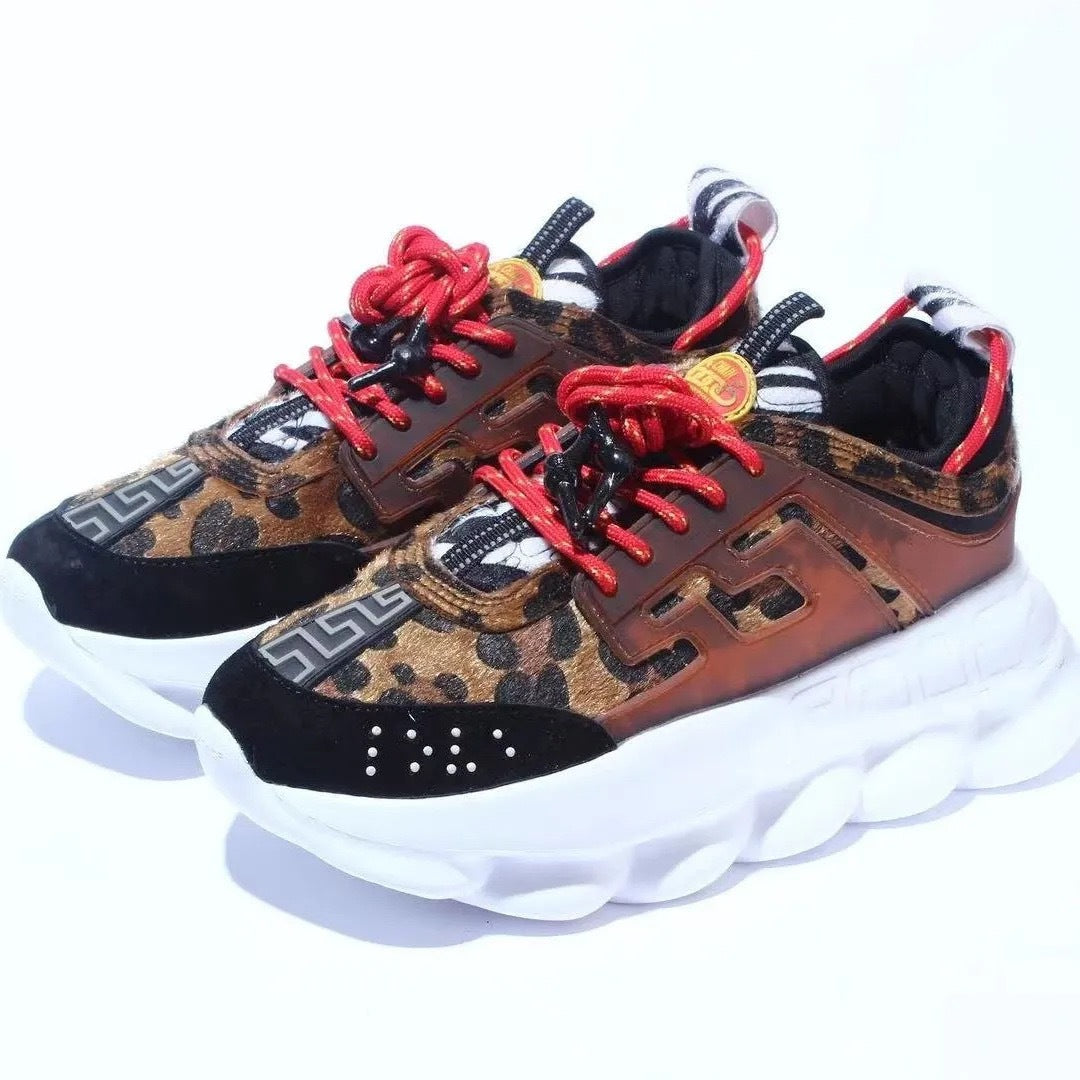 Platform Heightened Fashion Trendy Lovers Dad Men's Sports Shoes