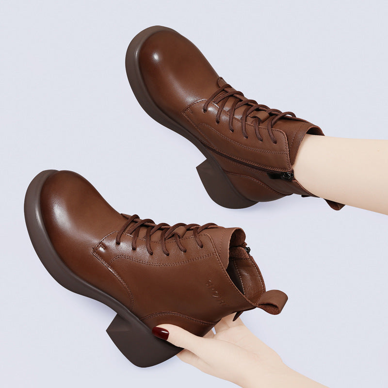 Women's Martin With Broken British Style Comfortable Boots