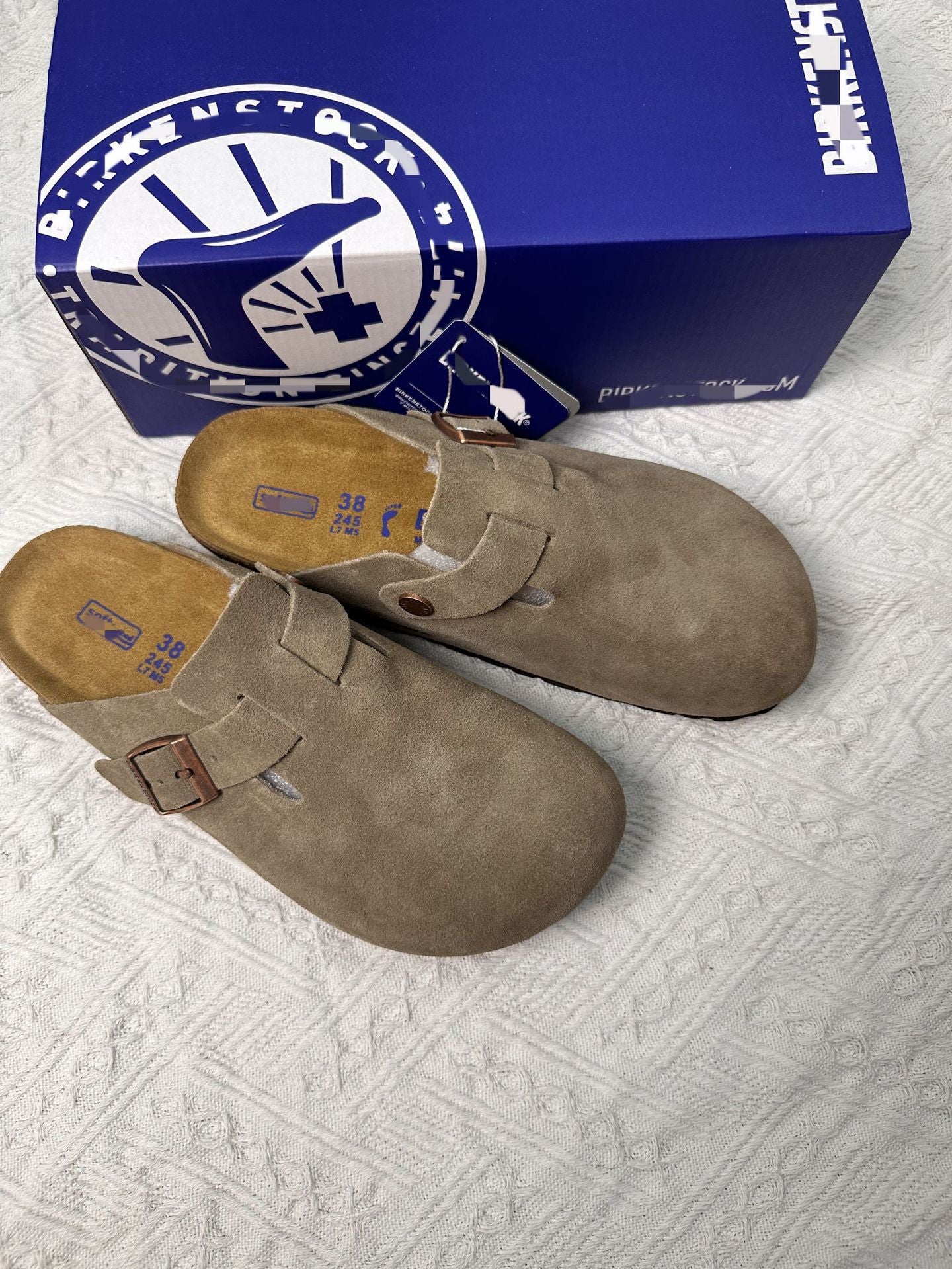 Women's & Men's Genuine Cork Closed Toe Fashion Outdoor Slippers