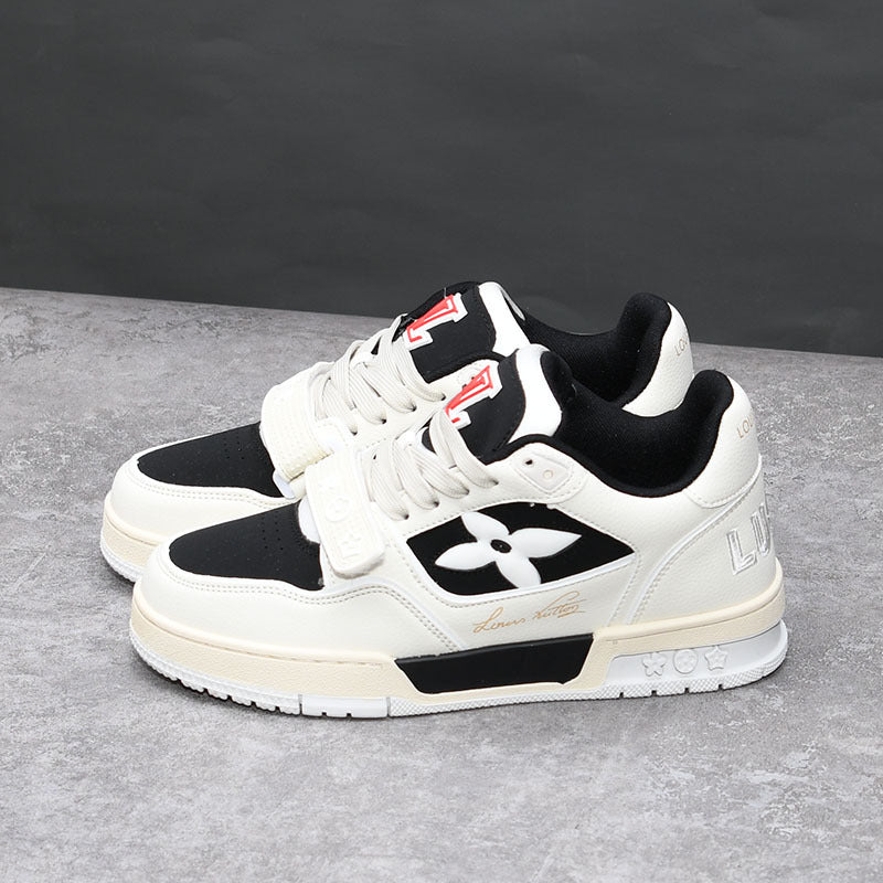 Women's & Men's Black Warrior Trends Versatile Autumn Sports Leisure Easy Wear Men's Casual Shoes