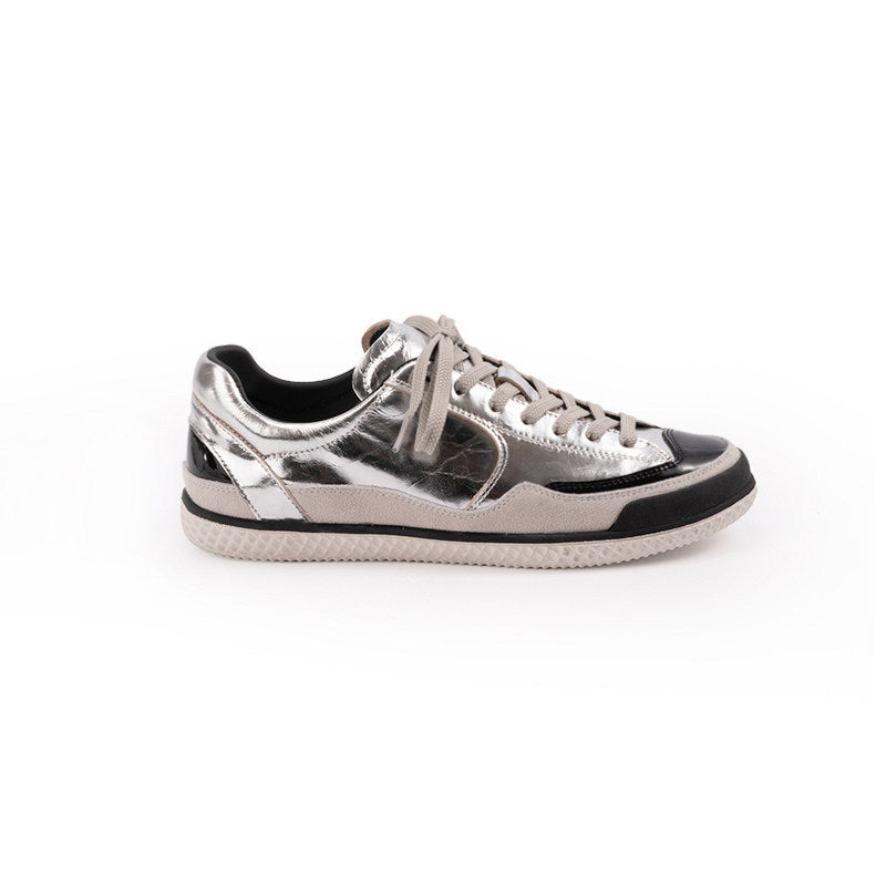 Women's Style Genuine Black White Panda Color Sneakers