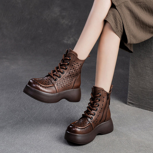 Women's Shu Chun Wen Art Style Breathable Sandals