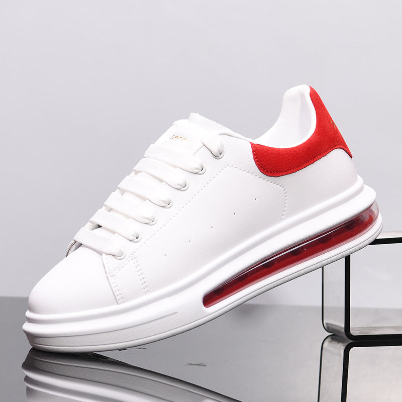 Men's Mcqueen Air Cushion White Thick Sole Men's Shoes