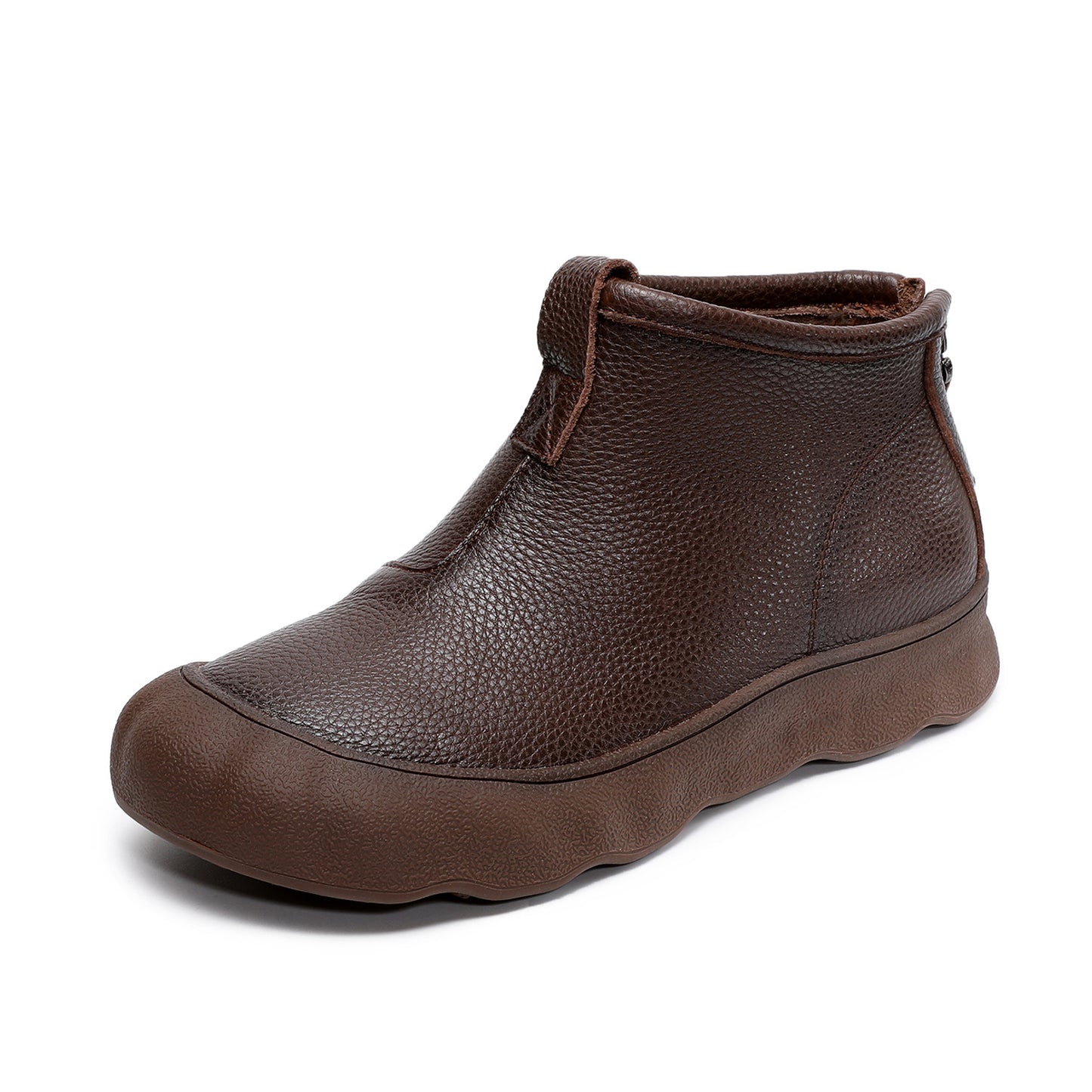 Ankle Female Lady Single Comfortable Genuine Soft Bottom Boots