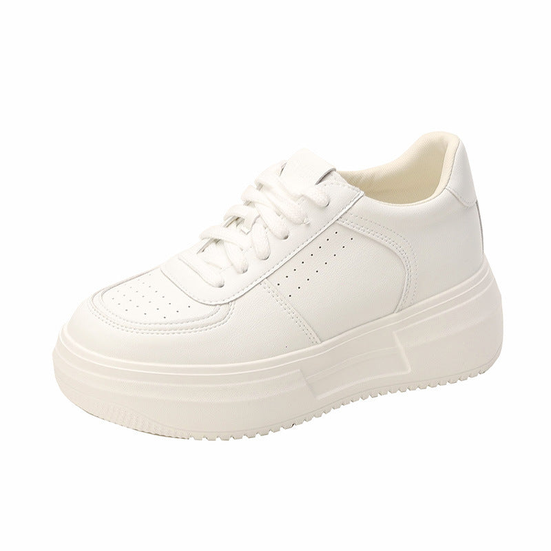 Women's Thick Bottom Hidden White Small Size Breathable Women's Casual Shoes