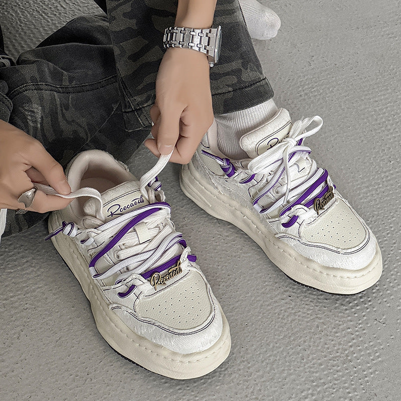 Sports Trendy High-grade Dissoed Cloth Hidden Men's Board Shoes