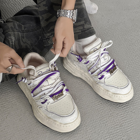 Sports Trendy High-grade Dissoed Cloth Hidden Men's Board Shoes