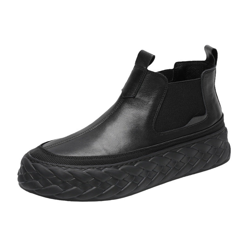 Men's Trendy Business Shirt Martin Slip-on Lofter Boots